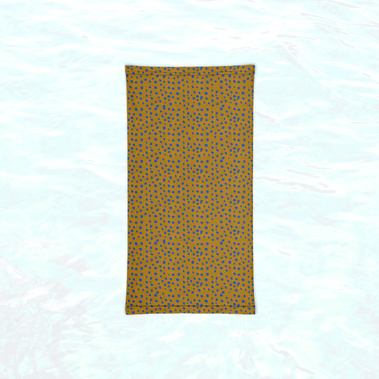 Cinta Raya Moteada Azul